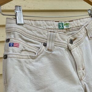 Rare VTG Jackson 20 X Lower Rise Relaxed Fit Cotton Canvas Cargo